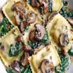 Ravioles de champinones con espinacas Receta facil de 30 minutos 🍄🥟⏱️file