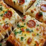 Pizza de Pan de Ajo Casera: Receta Fácil y Deliciosa