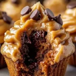 Cupcakes de Calabaza, Chocolate y Mantequilla de Maní Fáciles