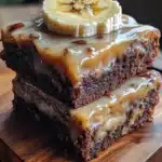 Brownies de Fudge de Platano Caramelo Decadentes Receta Facilfile