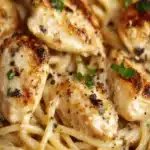Espagueti de pollo Monterey Receta de cazuela reconfortantefile