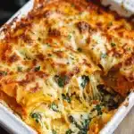 Lasana de calabaza butternut y espinacas Cremosa y deliciosafile