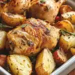 Pollo a la italiana y Papas Receta Facilfile