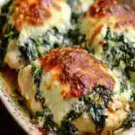 Pollo con Ricotta y Espinacas Receta Familiar Facilfile