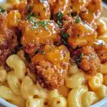 Pollo con miel y pimienta macarrones con queso Receta facilfile