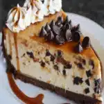 Receta de Cheesecake de Chocolate con Chispas de Caramelo Saladofile