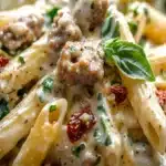 Pasta con Salchicha Toscana Cremosa: Delicia fácil 62 Receta de Pasta con Salchicha Tuscan Cremosa Comida Facil y Sabrosafile