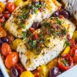 Receta de Pescado al Horno Mediterraneo Comida Facil y Sabrosafile