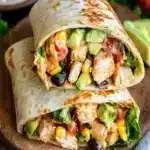 Receta de Wrap de Pollo del Suroeste Comida Rapida y Sabrosafile