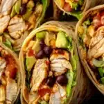 Receta de Wraps de Pollo Suroeste Comida Sabrosa y Facilfile