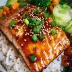 Receta de salmon teriyaki Delicia facil de cena en 15 minutosfile