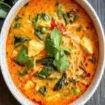 Receta de sopa de curry rojo tailandes – Facil sabrosa y picantefile