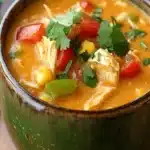 Sopa de Pollo King Ranch en Olla de Coccion Lenta – Comida Reconfortante Facilfile