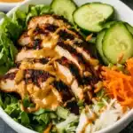 Cuencos de Pollo Tailandés: Sabores y Salud 91 Tazones de pollo tailandes a la parrilla con salsa de cacahuate Receta facilfile