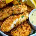 Tiras de Pollo al Horno con Limón y Parmesano 2 Tiras de Pollo Crujientes con Limon y Parmesano Receta Facil al Hornofile