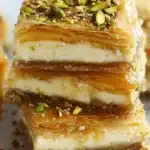 Cheesecake Baklava aux Pistaches : Recette Délicieuse 67 Bars de Cheesecake a la Baklava Pistache – Une Delicatesse Luxueusefile
