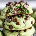 Biscuits au chocolat a la menthe – Douceur molle et collante file
