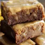 Blondies de canela y arce pegajosos – Calientes masticables y deliciososfile