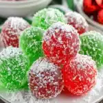 Bolas de Gelatina Navidenas – Festivas Masticables Coloridas Deliciasfile