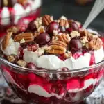 Fluff de Queso Crema de Arandano y Pacana – Delicia Cremosa para las Fiestasfile