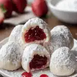 Bolitas de Nieve Rellenas de Fresa y Almendra 126 Galletas de Almendra Rellenas de Fresa – Delicias Encantadorasfile