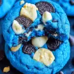 Galletas de Cookie Monster Mejor receta de Oreo con chocolate blancofile