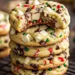 Galletas de Navidad con chispas de chocolate en un pais de inviernofile