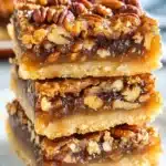 Receta de Barras de Pay de Pecan Idea de Postre Navidenofile