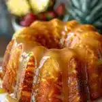 Receta de Pastel Bundt de Jugo de Pina Postre Tropical Facilfile