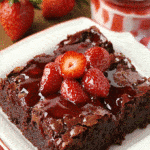 Recette de brownie a la fraise facile delicieuse et moelleusefile