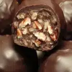 Trufas de Chocolate Pacanas y Caramelo Receta de Postre Facilfile