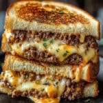 Ultimate Cheesy Ground Beef Melt: Receta Irresistible