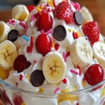 Banana Split Fluff Delight: Receta Fácil y Rápida