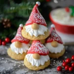 Galletas Navideñas con Forma de Gnomo - Receta Fácil 77 Galletas Navideñas con Forma de Gnomo - Receta Fácil
