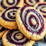 Blueberry Swirl Sugar Cookies: Receta Fácil y Rápida