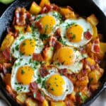 Desayuno en Sartén con Papas Asadas y Huevos: Receta Fácil 197 Desayuno en Sartén con Papas Asadas y Huevos: Receta Fácil