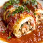 Pollo Braciole con Parmesano y Panceta: Receta Fácil