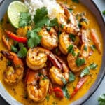 Curry de camarones con coco: receta fácil y rápida