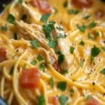 Crockpot Cheesy Chicken Spaghetti: Fácil y Deliciosa Cena