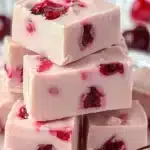 Fudge de chocolate blanco con cerezas maraschino – Delicias navidenasfile