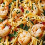 Pasta con Camarones en Mantequilla de Ajo: Receta Rápida 121 Pasta con Camarones en Mantequilla de Ajo: Receta Rápida