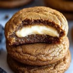 Galletas de Jengibre con Relleno de Tarta de Queso – Receta Fácil