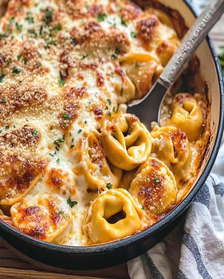 Gratinado de Tortellini: Receta Fácil para la Cena