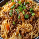 Fideos Mongoles con Carne Molida: Receta Rápida y Fácil