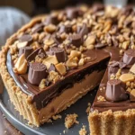 Tarta de Mantequilla de Maní con Chocolate: Receta Fácil