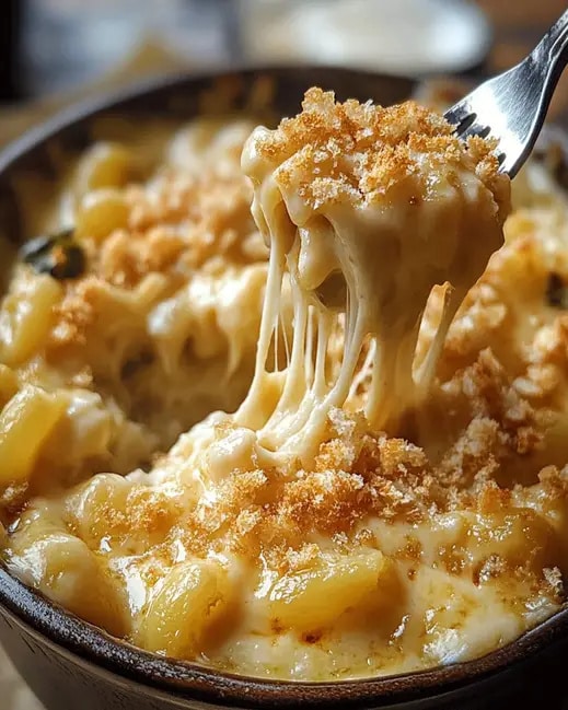 Macarrones con Poblano y Gouda: Receta Fácil para la Cena