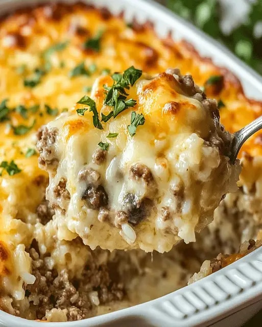 Casserole de Carne y Arroz: Receta Fácil y Rápida para Cena