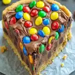 Tarta de chocolate con MampM Receta de postre dulcefile