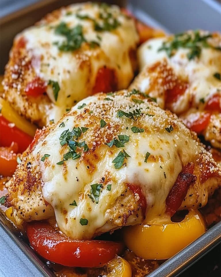 Chicken Parmesan con Tres Quesos: Receta Fácil y Rápida