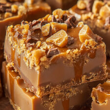 Fudge de Caramelo com Butterfinger: Receita Fácil e Deliciosa